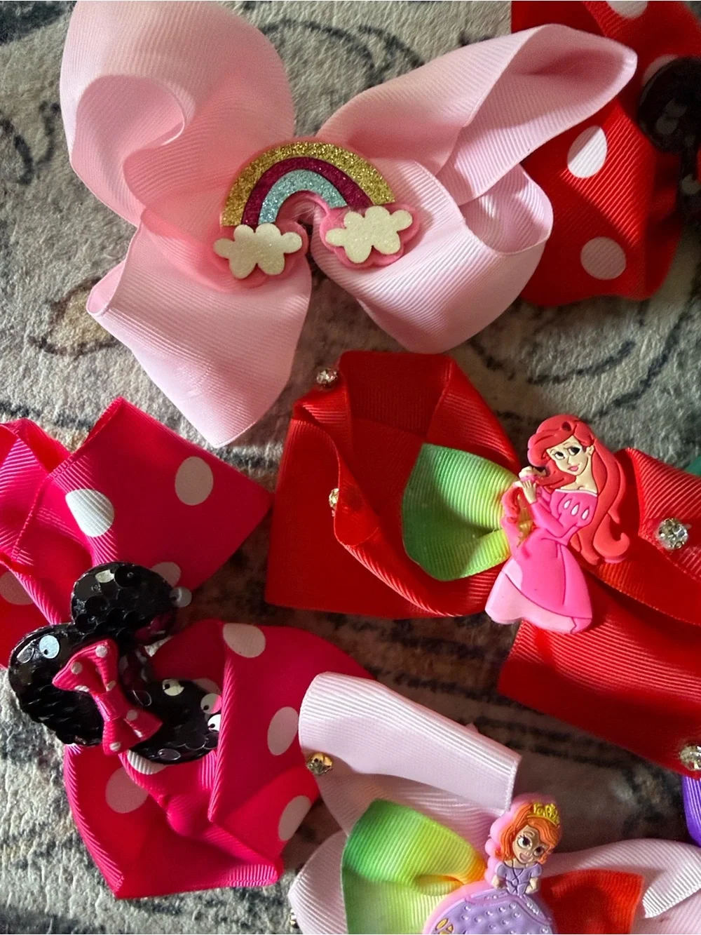 Disney ALL 8 pieces hair clip